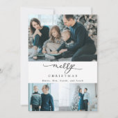 モダンミニマルスクリプト3フォト メリークリスマス (正面)