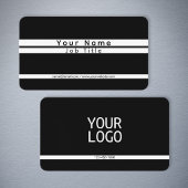 モダンミニマルストライプ 名刺