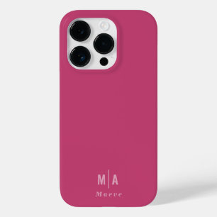 モダンミニマルタイポグラフィガーリーピンク Case-Mate iPhone 14 PROケース