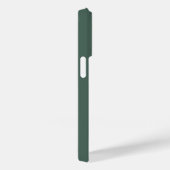 モダンミニマルタイポグラフィセージエレガント緑 Case-Mate iPhoneケース (裏面 / 右)