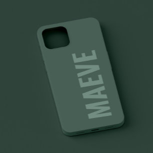 モダンミニマルタイポグラフィセージエレガント緑 Case-Mate iPhone 14 PROケース