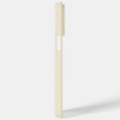 モダンミニマルタイポグラフィー名前のモノグラム Case-Mate iPhoneケース (裏面 / 右)