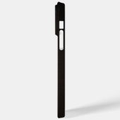 モダンミニマルタイポグラフィー ネームモノグラム Case-Mate iPhoneケース (裏面 / 左)