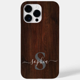 モダンミニマルタイポグラフィー ネームモノグラム Case-Mate iPhone 14 PRO MAXケース