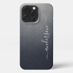 モダンミニマルタイポグラフィー ネームモノグラム iPhone 13 PROケース