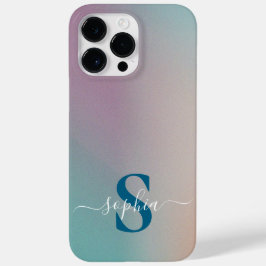 モダンミニマルタイポグラフィ名モノグラムの Case-Mate iPhone 14 PRO MAXケース