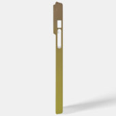 モダンミニマルタイポグラフィ名モノグラムの Case-Mate iPhoneケース (裏面 / 左)