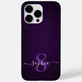 モダンミニマルタイポグラフィ名モノグラムの Case-Mate iPhone 14 PRO MAXケース