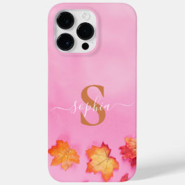 モダンミニマルタイポグラフィ名モノグラムの Case-Mate iPhone 14 PRO MAXケース