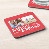 モダンミニマルタイポグラフィ2写真 コースター (左側)