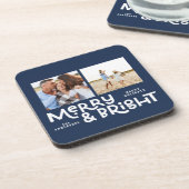 モダンミニマルタイポグラフィ2写真 コースター (左側)