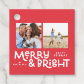 モダンミニマルタイポグラフィ2写真 フェイバータグ (正面)