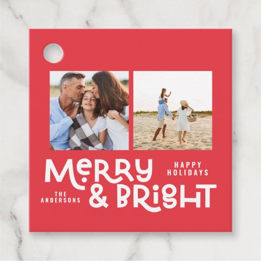 モダンミニマルタイポグラフィ2写真 フェイバータグ (正面)