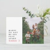 モダンミニマルタイポグラフィ シーズンカード (スタンド正面)