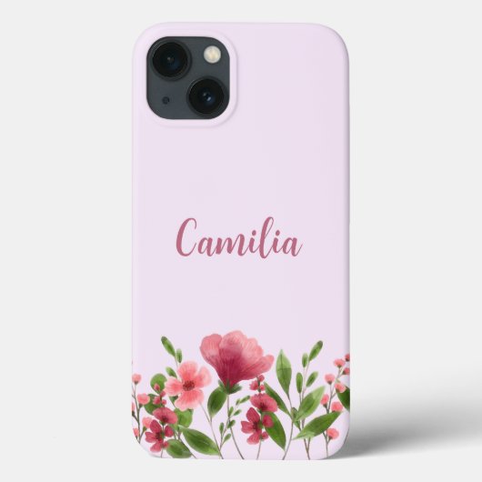 モダンミニマルタイポグラフィ Case-Mate iPhoneケース (裏面)