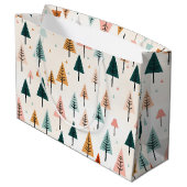 モダンミニマルツリー ラージペーパーバッグ (裏面アングル)