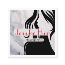 モダンミニマルトレンディーメイクアップアーティストQRコード