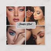 モダンミニマルトレンディー スクエア名刺 (正面)