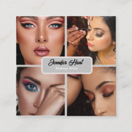 モダンミニマルトレンディー スクエア名刺