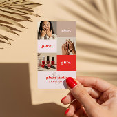 モダンミニマルネイルサロン 名刺