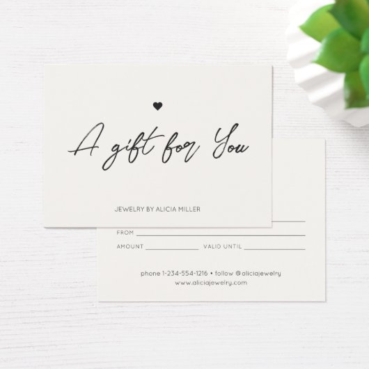 モダンミニマルハート (デスク)