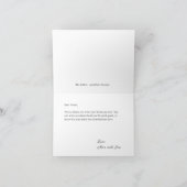 モダンミニマルフローラ サンキューカード (内部)