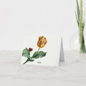 モダンミニマルフローラ サンキューカード (裏面)