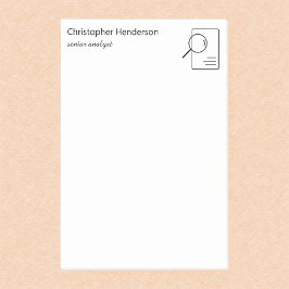 モダンミニマルプロフェッショナルパーソナライズされた名 ポストイット