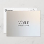 モダンミニマルプロフェッショナル ポストカード (正面/裏面)