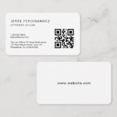 モダンミニマルプロフェッショナル 名刺 (正面/裏面)