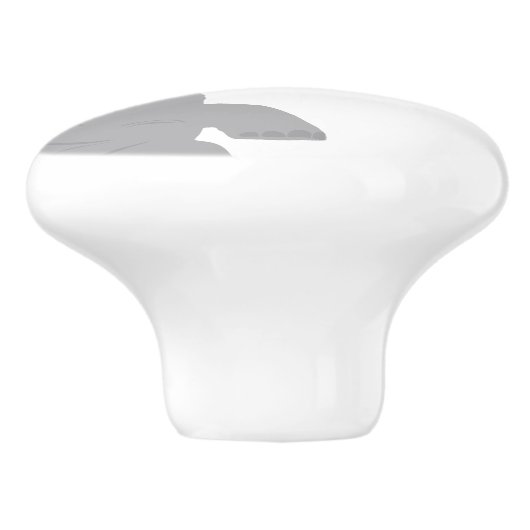 モダンミニマルベビー象セラミックのプルノブ セラミックノブ (側面)