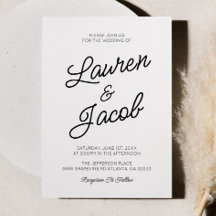 モダンミニマルミニマル白黒結婚ズ