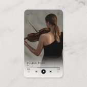 モダンミニマルミュージシャン 名刺 (正面)