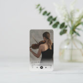 モダンミニマルミュージシャン 名刺 (スタンド正面)