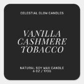 モダンミニマルラベル スクエアシール (正面)