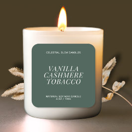 モダンミニマルラベル スクエアシール