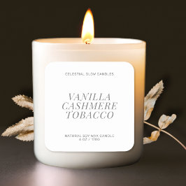 モダンミニマルラベル スクエアシール