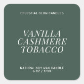 モダンミニマルラベル スクエアシール (正面)