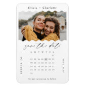 モダンミニマルレトロの波型スタイリッシュ予定表 マグネット (縦)