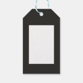 モダンミニマルヴィンテージインディ写真 ギフトタグ (裏面)