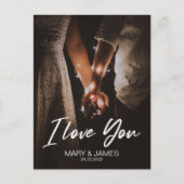 モダンミニマル写真の挿入 ポストカード (正面)