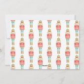 モダンミニマル写真コラージュエレガント シーズンカード (裏面)