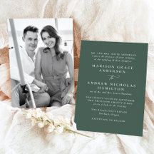 モダンミニマル写真結婚の