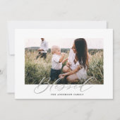 モダンミニマル写真賛美脚本 シーズンカード (正面)