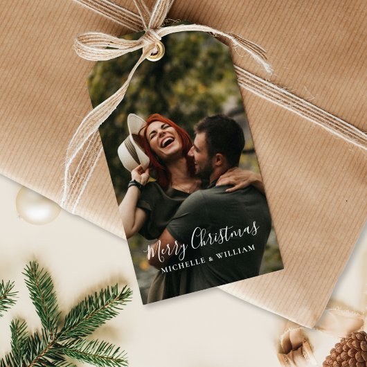 モダンミニマル写真 ギフトタグ