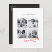 モダンミニマル写真 シーズンポストカード (正面/裏面)