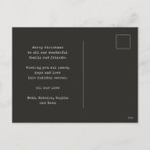 モダンミニマル写真 シーズンポストカード (裏面)