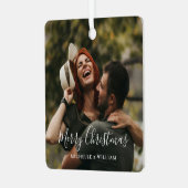 モダンミニマル写真 メタルオーナメント (正面左)