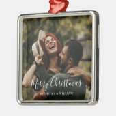 モダンミニマル写真 メタルオーナメント (左)