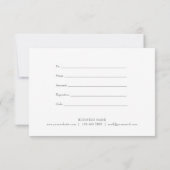 モダンミニマル商品券 (裏面)